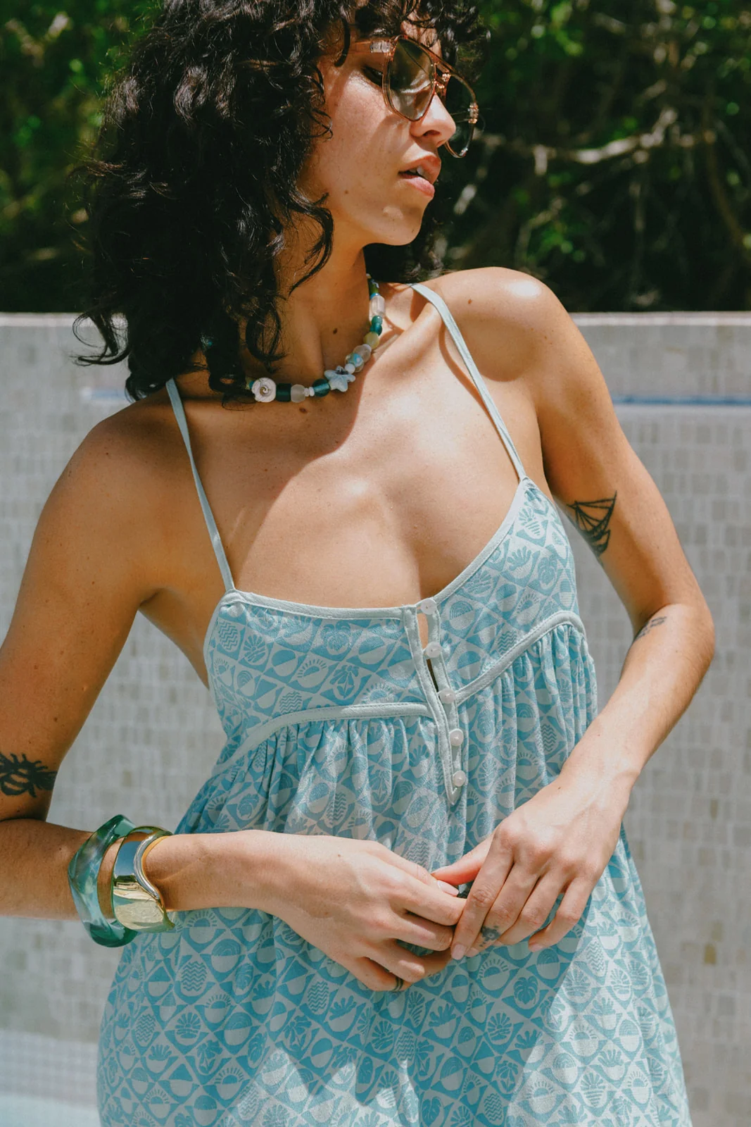 Lilah Mini Dress - Solara - Image 3