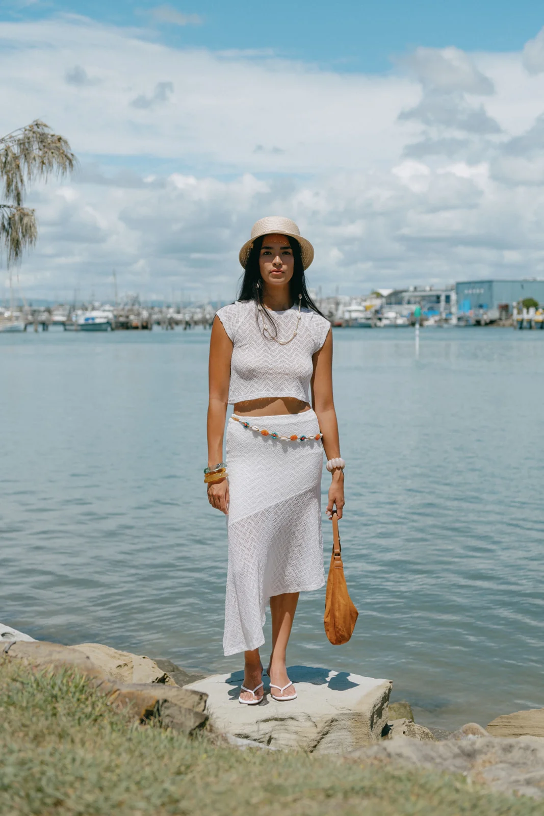 Mesh Waterfall Skirt - Image 7