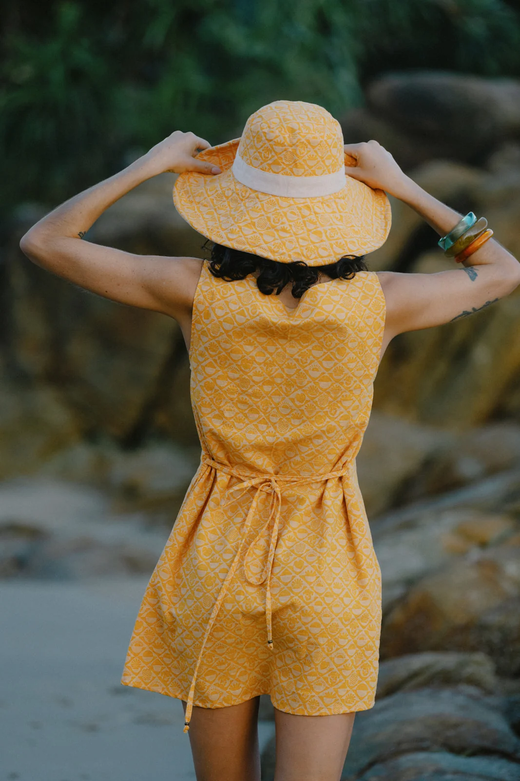 Solara Bucket Hat - Marigold - Image 3